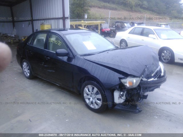 JF1GE61669H518138 - 2009 SUBARU IMPREZA 2.5I BLACK photo 1