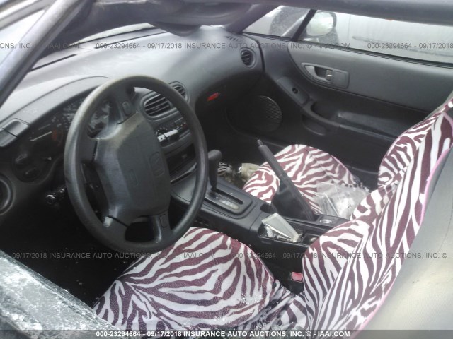 JHMEG1247PS004096 - 1993 HONDA CIVIC DEL SOL S BLACK photo 5