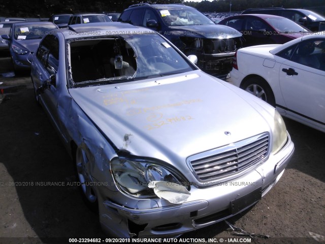 WDBNG70J72A296004 - 2002 MERCEDES-BENZ S 430 SILVER photo 6