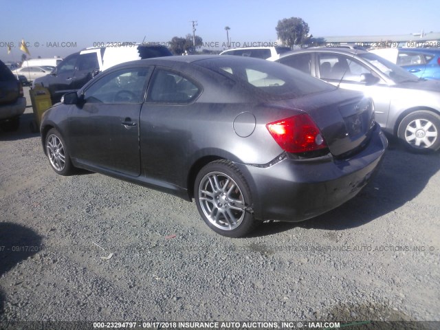 JTKDE177160079675 - 2006 TOYOTA SCION TC 灰色 照片 3