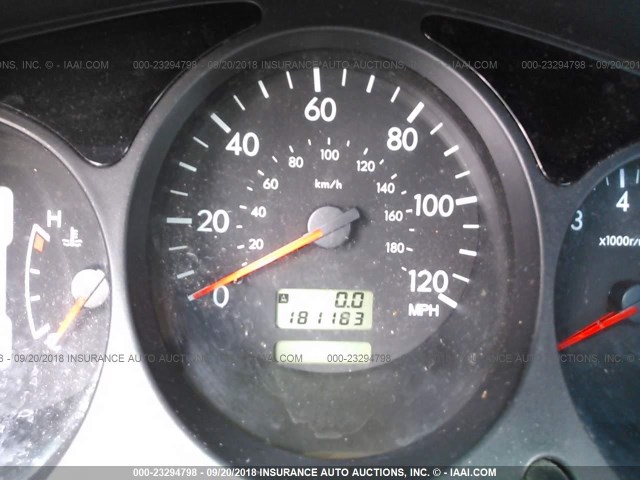 JF1SG65603H717207 - 2003 SUBARU FORESTER 2.5XS წითელი ფოტო 7