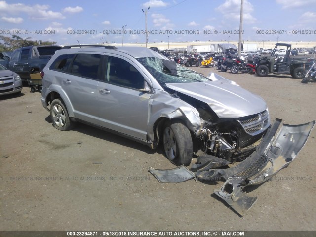 3C4PDCBG5CT396190 - 2012 DODGE JOURNEY SXT SILVER photo 1