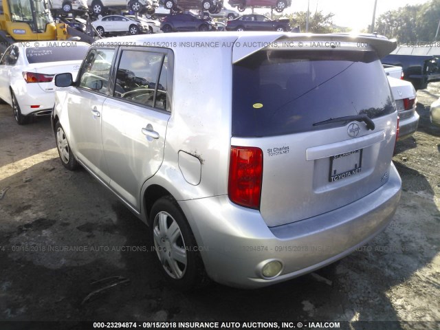 JTLZE4FEXA1106930 - 2010 TOYOTA SCION XB Silber Foto 3