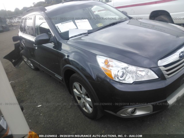 4S4BRCKC6C3235184 - 2012 SUBARU OUTBACK 2.5I LIMITED Pewter photo 1