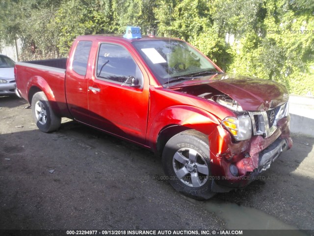 1N6AD0CU2CC459702 - 2012 NISSAN FRONTIER SV/PRO-4X RED photo 1