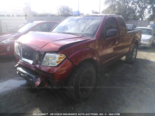 1N6AD0CU2CC459702 - 2012 NISSAN FRONTIER SV/PRO-4X RED photo 2