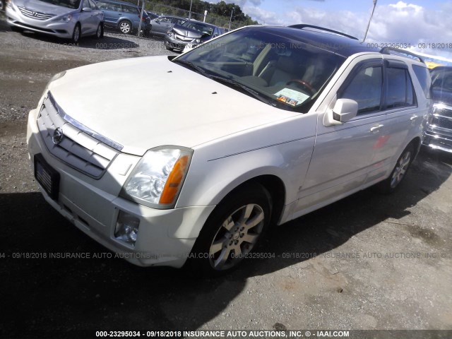 1GYEE637560130717 - 2006 CADILLAC SRX WHITE photo 2