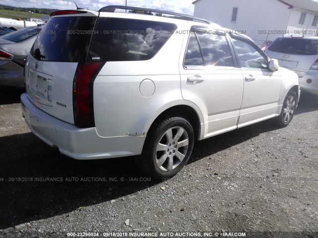 1GYEE637560130717 - 2006 CADILLAC SRX WHITE photo 4