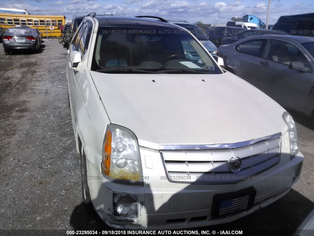 1GYEE637560130717 - 2006 CADILLAC SRX WHITE photo 6