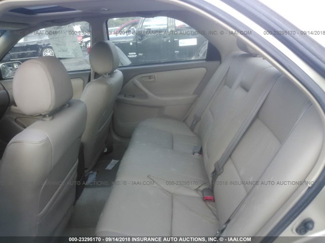 4T1BF28K8XU931305 - 1999 TOYOTA CAMRY LE/XLE GOLD photo 8