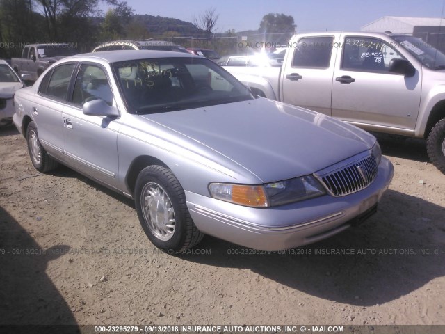 1LNLM97V1VY708737 - 1997 LINCOLN CONTINENTAL  SILVER photo 1