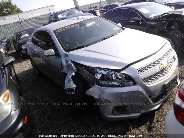 1G11H5SAXDF304111 - 2013 CHEVROLET MALIBU LTZ 灰色 照片 1
