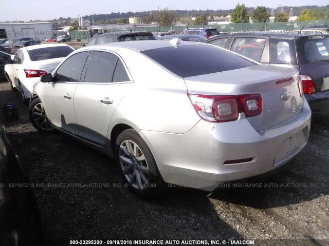 1G11H5SAXDF304111 - 2013 CHEVROLET MALIBU LTZ 灰色 照片 3