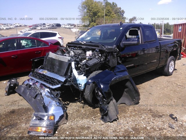 1GCRCREH0JZ118998 - 2018 CHEVROLET SILVERADO C1500 LT BLACK photo 2