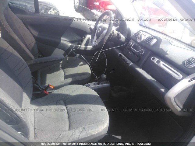 WMEEJ3BA3EK783225 - 2014 SMART FORTWO PURE/PASSION WHITE photo 5