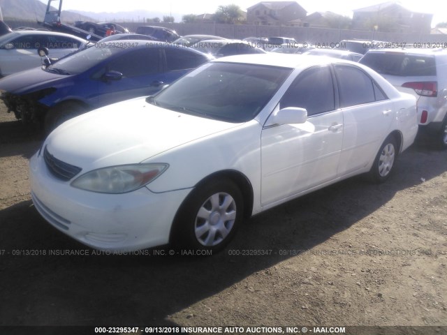 4T1BE32K72U020215 - 2002 TOYOTA CAMRY LE/XLE/SE Ağ foto 2