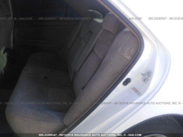 4T1BE32K72U020215 - 2002 TOYOTA CAMRY LE/XLE/SE Ağ foto 8