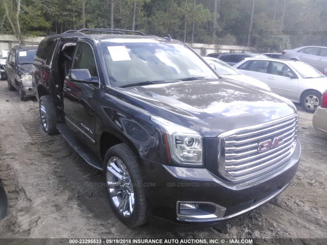 1GKS1GKC7HR308302 - 2017 GMC YUKON XL C1500 SLT GRAY photo 1