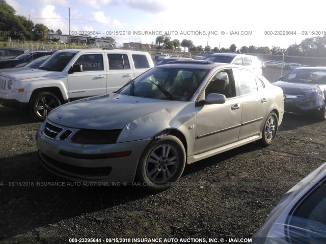 YS3FD49Y961025344 - 2006 SAAB 9-3 TAN photo 2