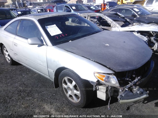 2T1CF28P83C607024 - 2003 TOYOTA CAMRY SOLARA SE/SLE ვერცხლისფერი ფოტო 1