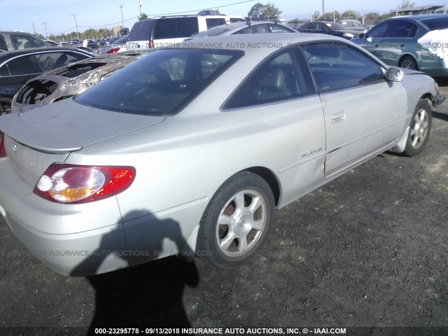 2T1CF28P83C607024 - 2003 TOYOTA CAMRY SOLARA SE/SLE ვერცხლისფერი ფოტო 4