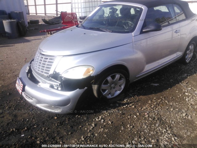 3C3EY55E25T327983 - 2005 CHRYSLER PT CRUISER TOURING SILVER photo 6