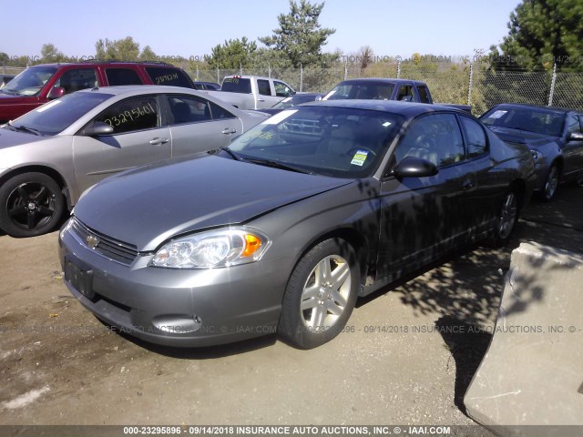 2G1WK151369203192 - 2006 CHEVROLET MONTE CARLO LT SILVER photo 2