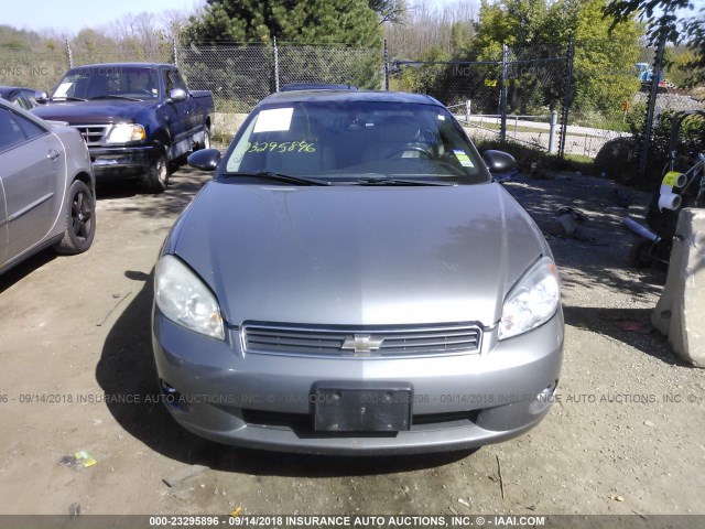 2G1WK151369203192 - 2006 CHEVROLET MONTE CARLO LT SILVER photo 6