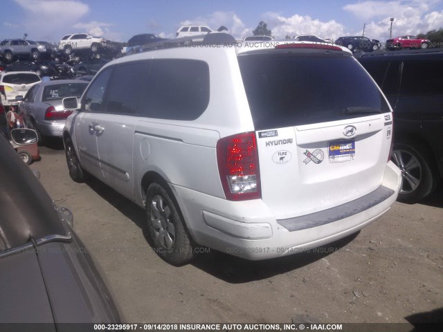 KNDMC233176026575 - 2007 HYUNDAI ENTOURAGE GLS/SE/LIMITED WHITE photo 3