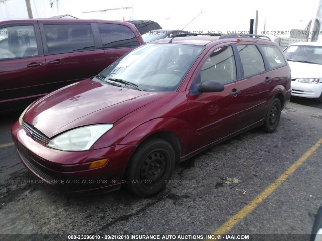 1FAFP36331W206913 - 2001 FORD FOCUS SE/SE COMFORT RED photo 2