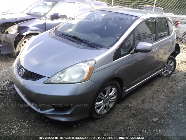 JHMGE88489S022138 - 2009 HONDA FIT SPORT 银色 照片 2
