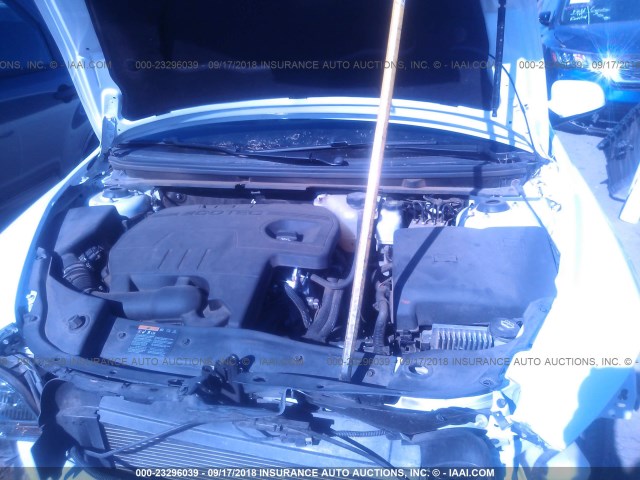 1G1ZC5E14BF249570 - 2011 CHEVROLET MALIBU 1LT თეთრი ფოტო 10