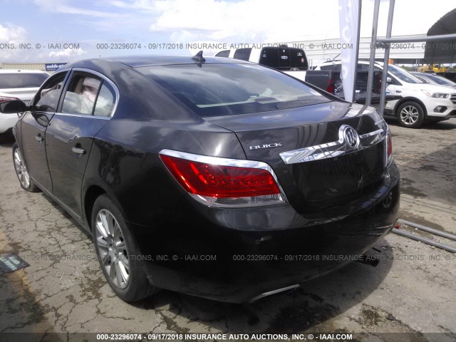 1G4GF5E31DF164675 - 2013 BUICK LACROSSE PREMIUM BROWN photo 3