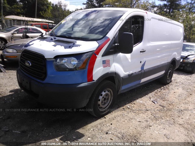 1FTYR1YG5GKA01174 - 2016 FORD TRANSIT T-250 WHITE photo 2