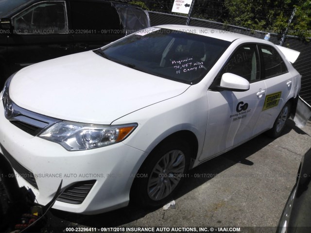 4T4BF1FK9ER341730 - 2014 TOYOTA CAMRY L/SE/LE/XLE Ağ foto 2