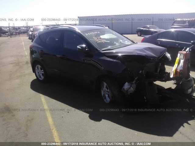 KM8JUCAC5DU672519 - 2013 HYUNDAI TUCSON GLS/LIMITED 黑色 照片 1