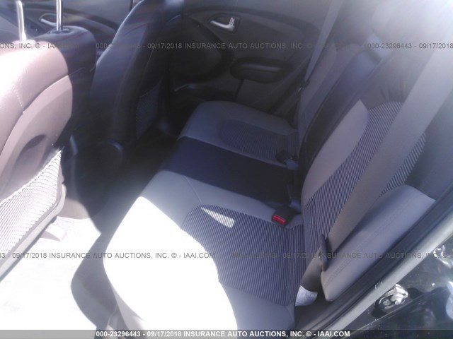 KM8JUCAC5DU672519 - 2013 HYUNDAI TUCSON GLS/LIMITED BLACK photo 8