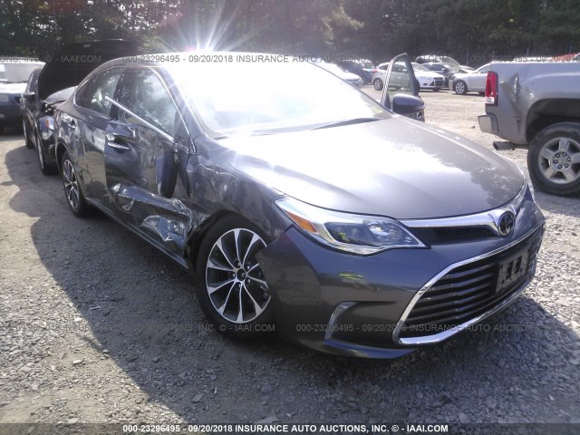 4T1BK1EB6JU283383 - 2018 TOYOTA AVALON XLE PLUS/PREMIUM/TOUR/LTD GRAY photo 1