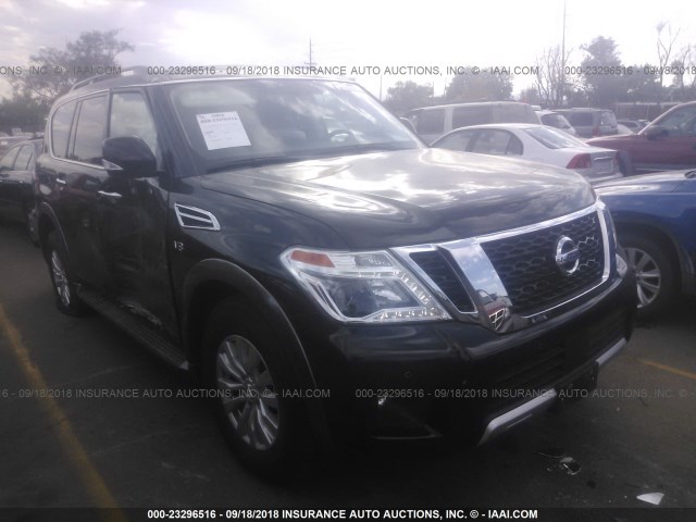 JN8AY2NC3JX500789 - 2018 NISSAN ARMADA SV/SL/PLATINUM BLACK photo 1