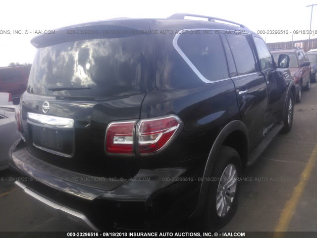 JN8AY2NC3JX500789 - 2018 NISSAN ARMADA SV/SL/PLATINUM BLACK photo 4