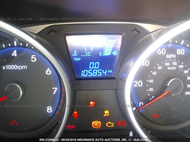 KM8JU3AC1BU148250 - 2011 HYUNDAI TUCSON GLS/LIMITED წითელი ფოტო 7