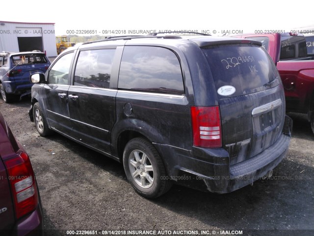 2A8HR54P68R128590 - 2008 CHRYSLER TOWN & COUNTRY TOURING BLACK photo 3