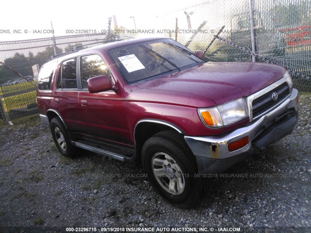 JT3HN86R7W0169535 - 1998 TOYOTA 4RUNNER SR5 RED photo 1