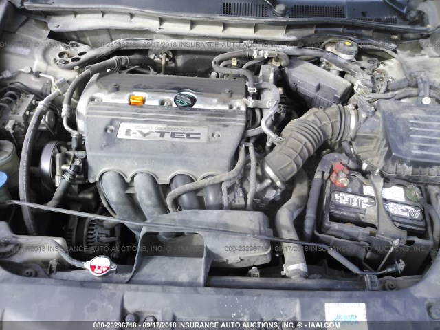 JHMCP26848C070546 - 2008 HONDA ACCORD EXL GOLD photo 10