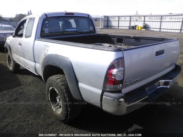 5TEUU42N09Z671378 - 2009 TOYOTA TACOMA ACCESS CAB Күміс фото 3