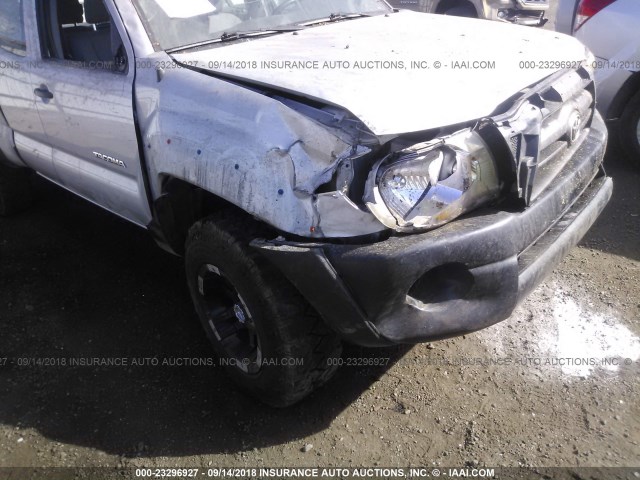 5TEUU42N09Z671378 - 2009 TOYOTA TACOMA ACCESS CAB Күміс фото 6