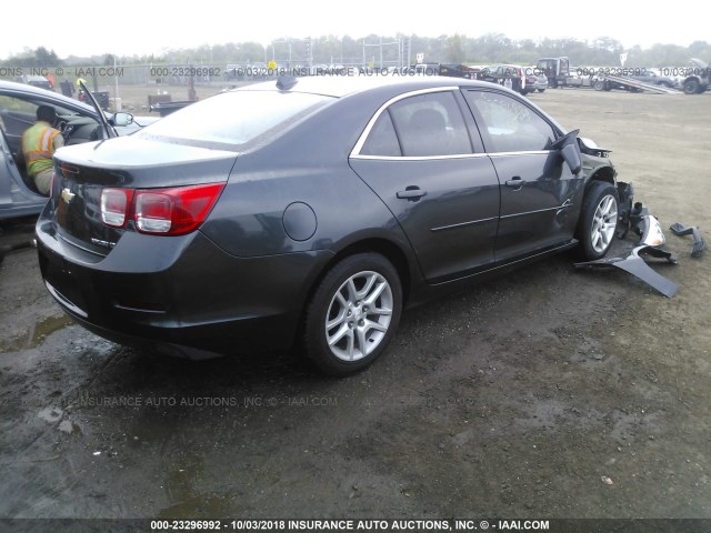 1G11C5SL6EF173082 - 2014 CHEVROLET MALIBU 1LT ნაცრისფერი ფოტო 4
