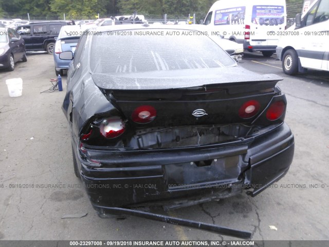 2G1WP521649240165 - 2004 CHEVROLET IMPALA SS BLACK photo 6