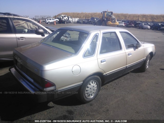 1FABP22X1FK232877 - 1985 FORD TEMPO GL TAN photo 4