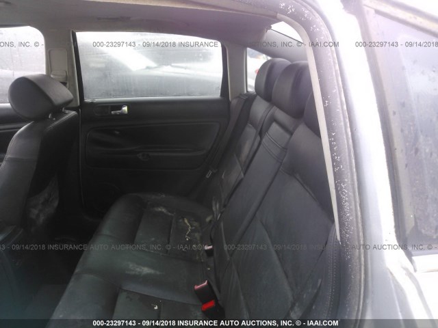 WVWRH63B92P231019 - 2002 VOLKSWAGEN PASSAT GLX SILVER photo 8
